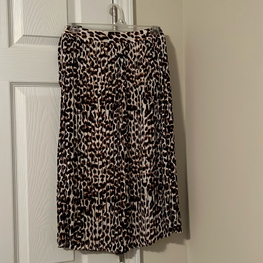 Leopard Print Skirt